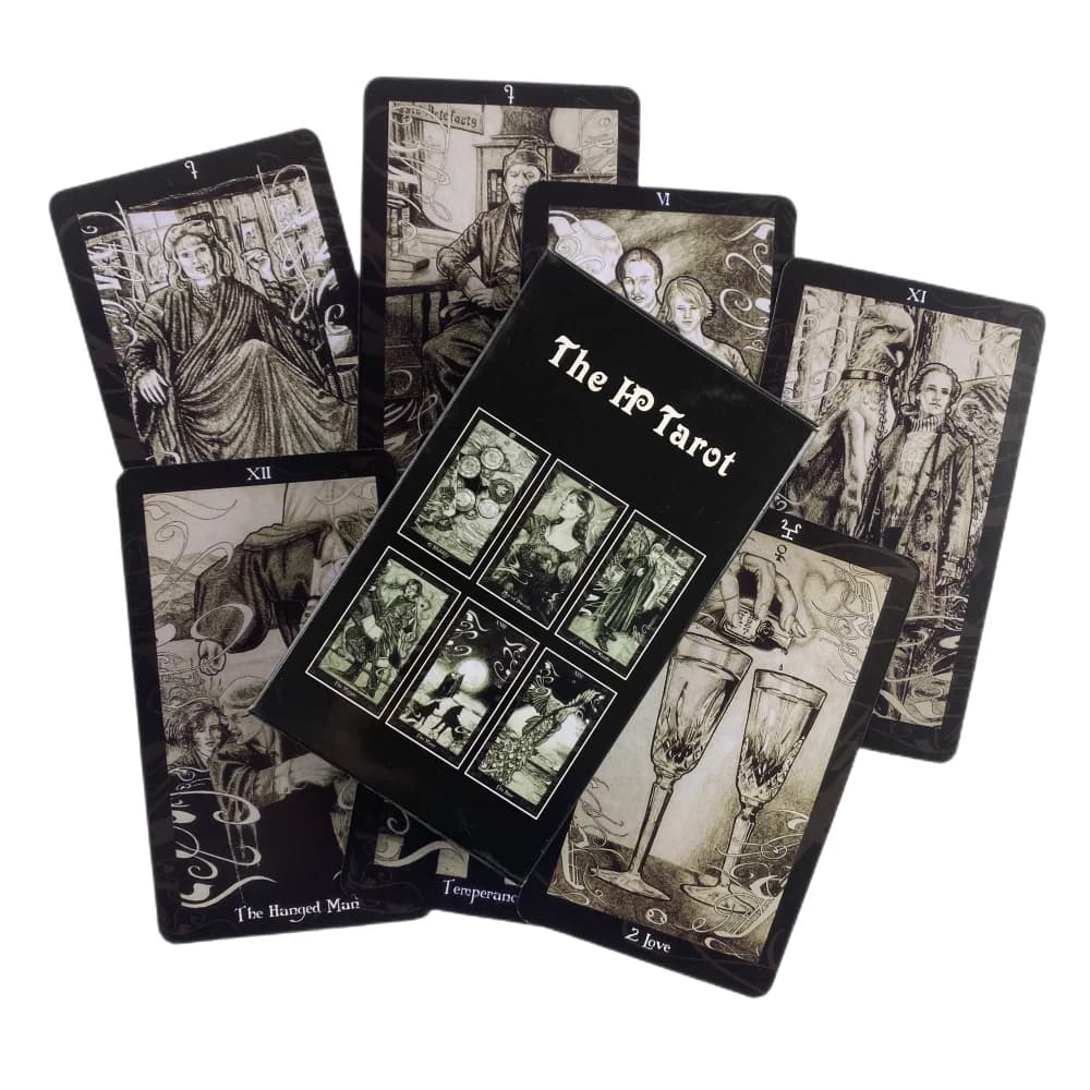 Il mazzo di divinazione delle carte dei tarocchi HP Versioni inglesi Edizione Gioco da tavolo Oracle per la festa