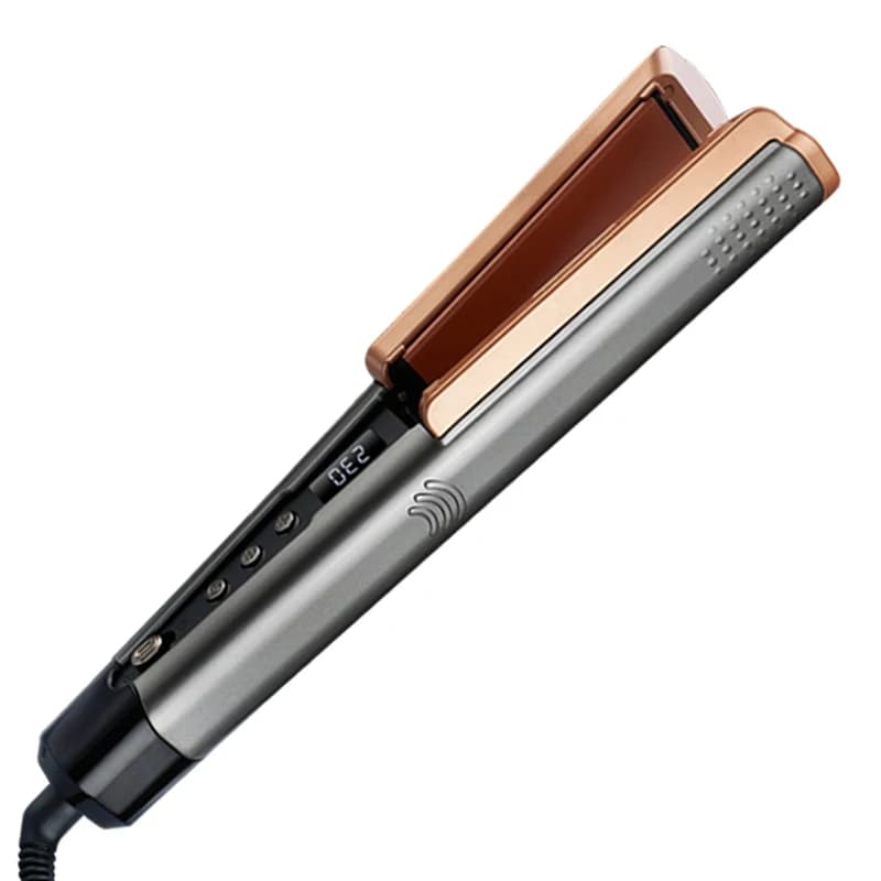 Asciugacapelli e piastra elettrica 2 in 1 Riscaldamento rapido 13 temperature Spegnimento automatico Bagnato asciutto per uso domestico