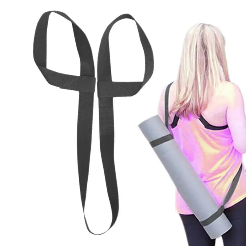 Portable Yoga Mat Strap Belts Adjustable Storage Ties Sports Sling Shoulder Carry Strap Belt Exercise Stretch Fitness Equiment