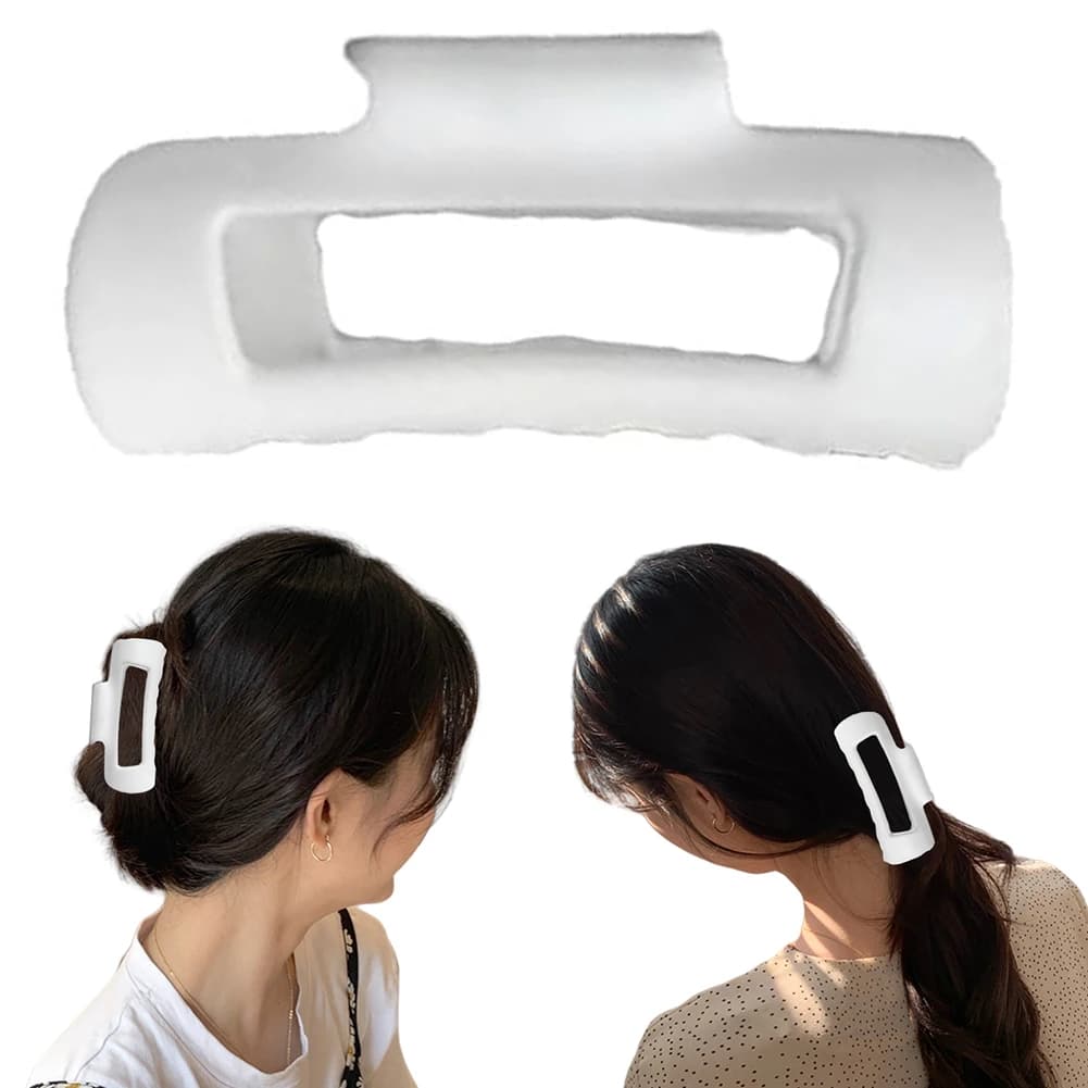 Fermaglio per capelli in silicone, morbido e flessibile, accessorio trendy per capelli, ideale per compleanni