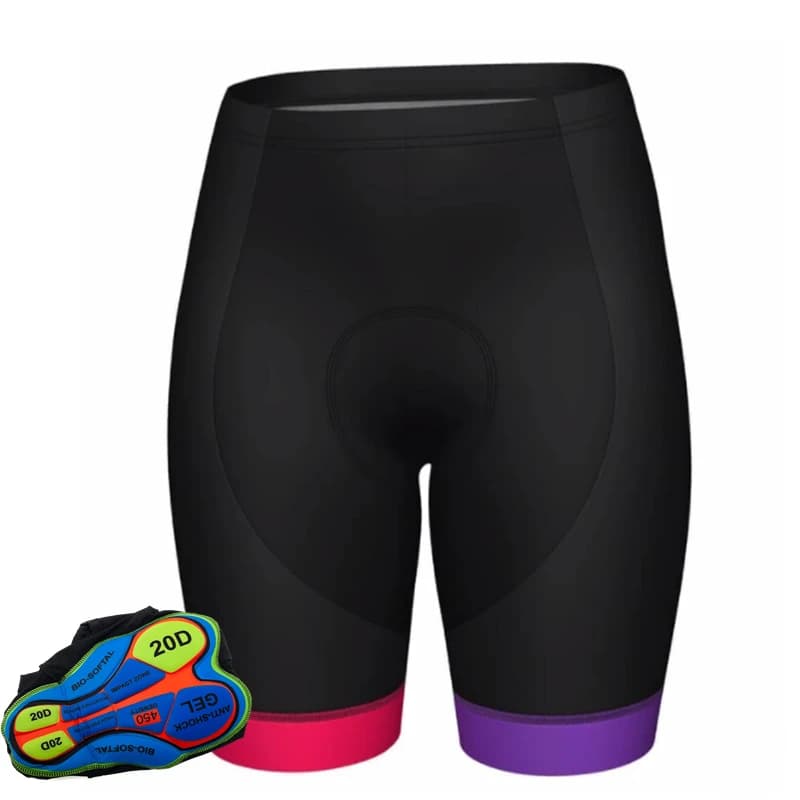 Bike tights with gel padding 20D Mtb Ropa Cycling cycling pants 2023 Summer women's cycling shorts
