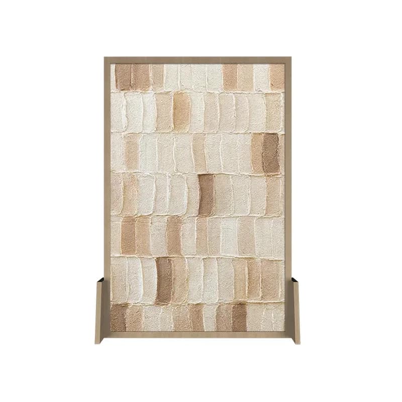 Divisorio in legno massello in stile medievale, astratto, per soggiorno, camera da letto, ingresso, sala da pranzo