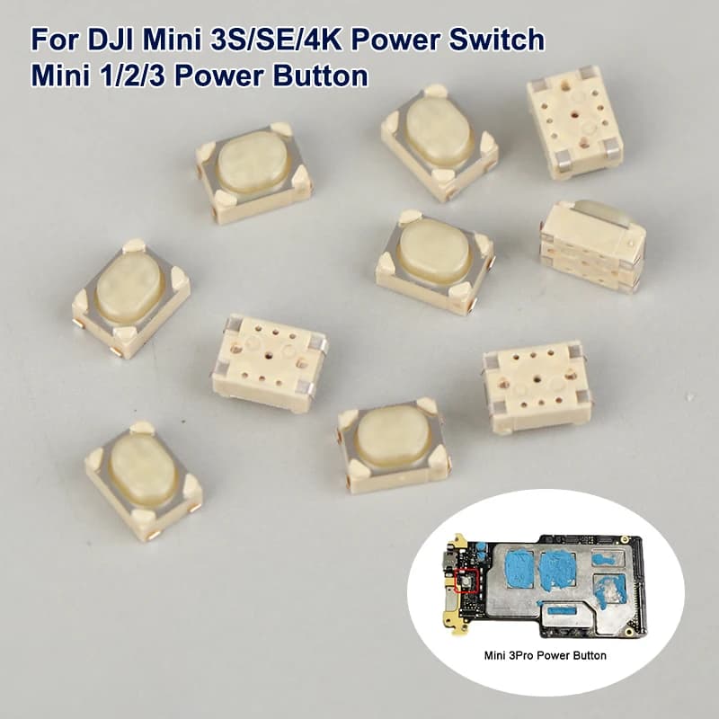 2/5/10Pcs Core Board Power Button 3S/SE/4K Power Switch Mini1 Mini2 Mini3 Button Accessories For Mini Series Core Board-F(x)