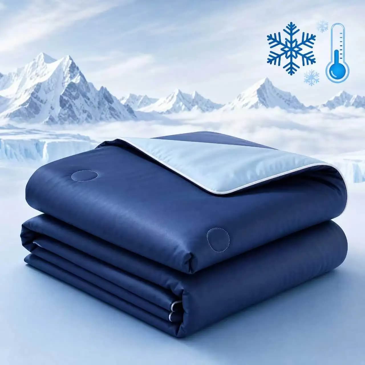 Super Soft Cooling Summer Quilt Lightweight Air Condition Comforter Solid Ice Silk Cool Blanket Skin Friendly Thin Quilt for Bed