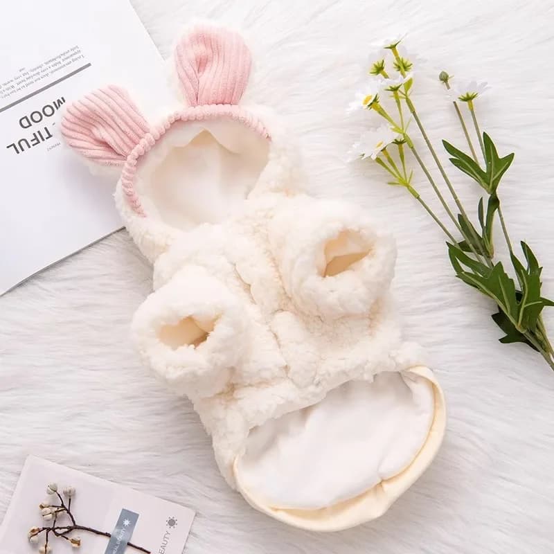 Cappotto in cotone spesso e soffice per gattini, abbigliamento autunnale e invernale, giacca calda anti-perdita di pelo per gatti e cuccioli a pelo corto britannico