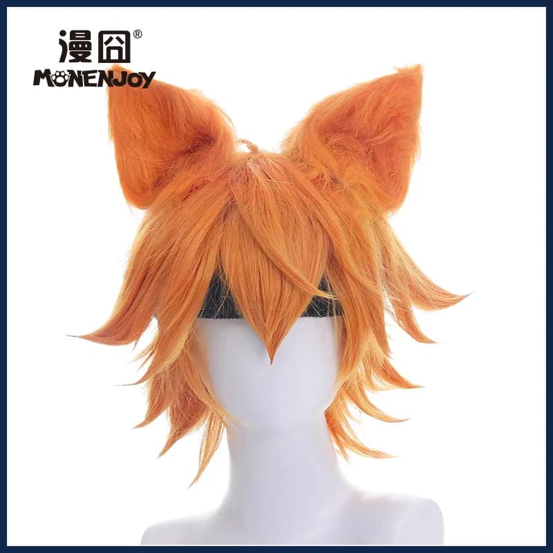 NewWigs e imbarazzo il re S Cento miglia Xuan Ce Wu Kai Heijie Termico Whirl Ear Tail Cos Accessori Outfits2025