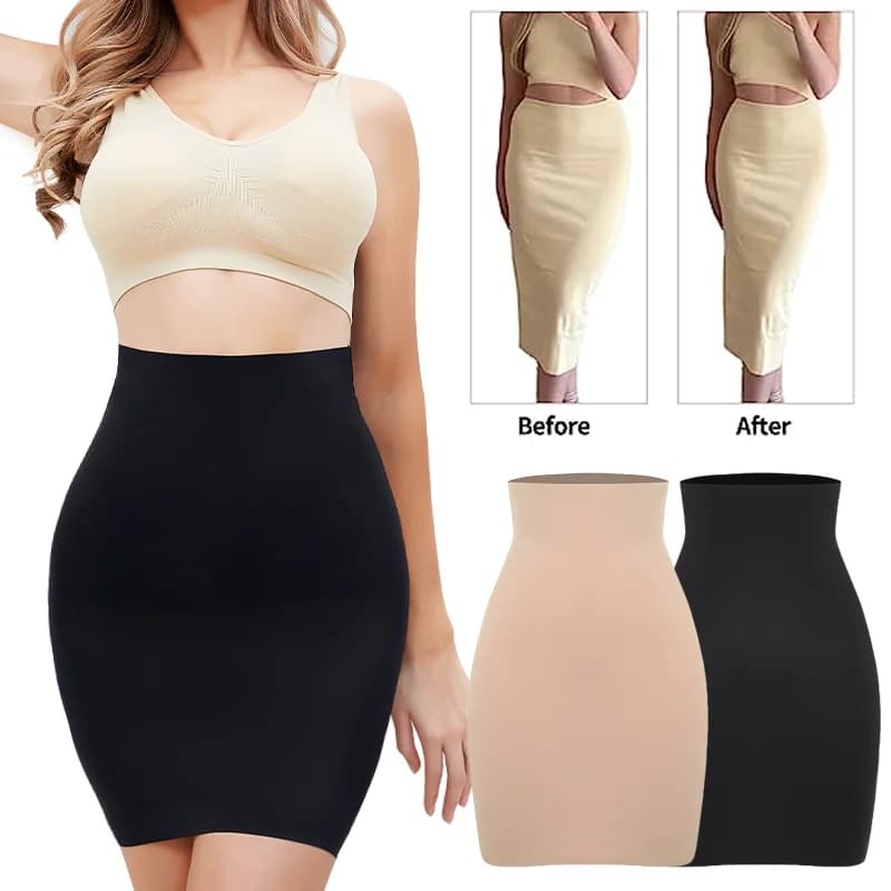 Sottogonne da Donna per Sotto le Abiti, Vita Alta, Morbide, Modellanti, Controllo Pancia, Solleva Glutei, Intimo Snellente