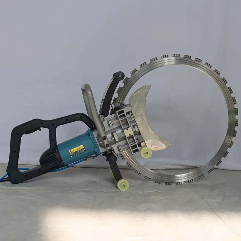 High Frequency Electric Circular Saw for Wall Cutting in Concrete