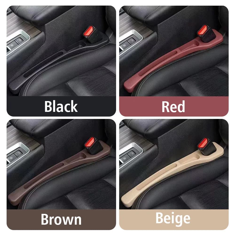 2Pcs PU Car Seat Gap Filler Between Seats Crevice Interior For Volvo Rdesign XC90 V40 V50 V60 V70 T6 AWD S40 S60 S90 XC40 XC60