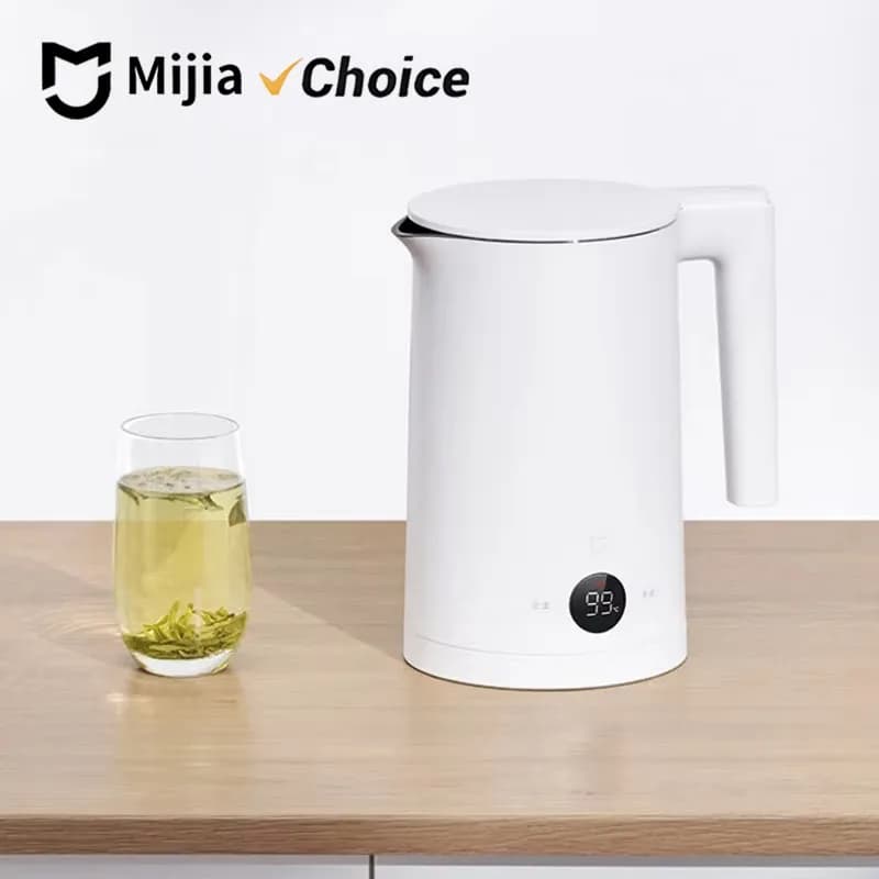 Electric kettle Mijia Temperature Constant with Digital LED Display, 4 Thermal Modes, Travel Teapot