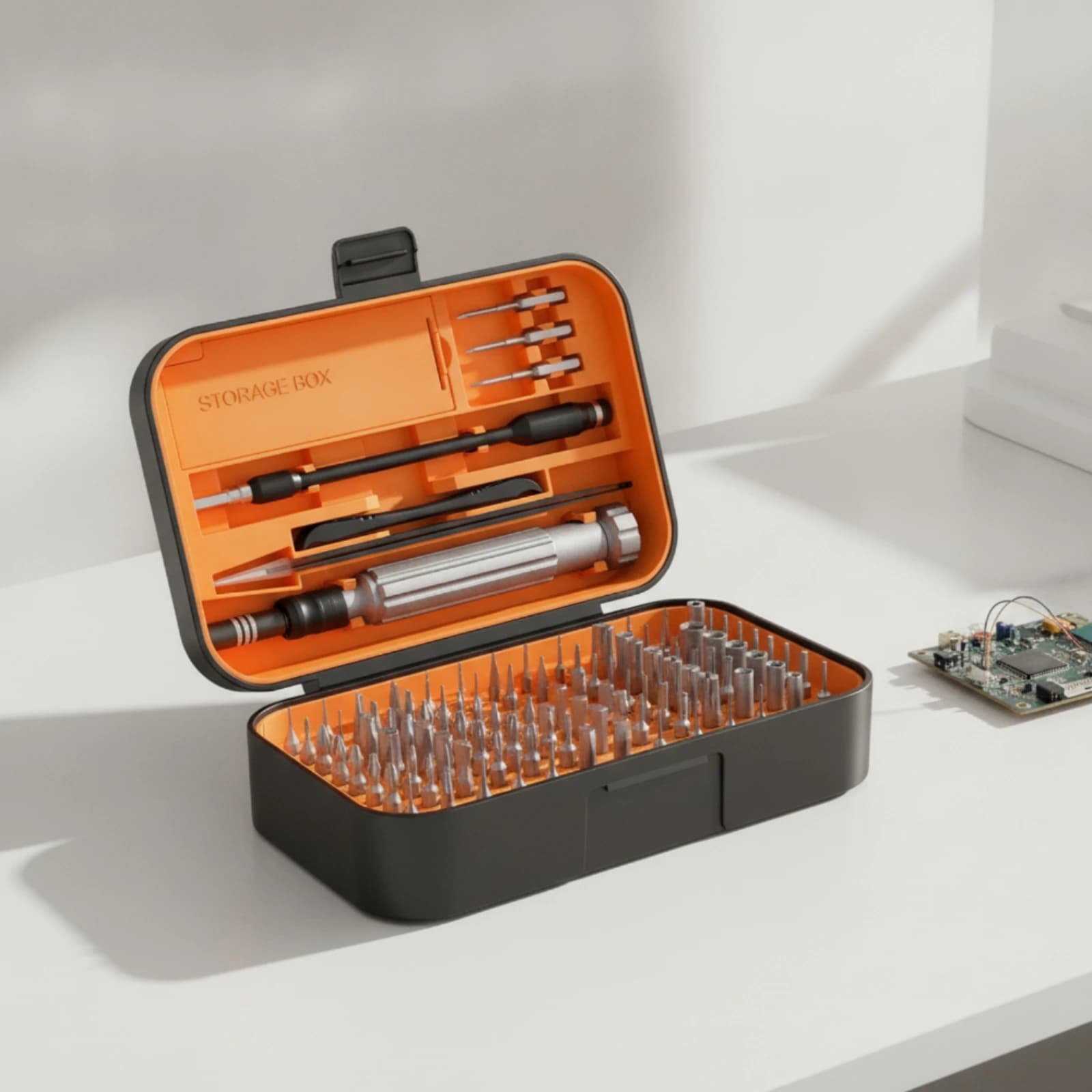 Precision Screwdriver Kit Compact Electronics Repair Tool Kit Precision Screwdriver Set with Bits Portable Lightweight