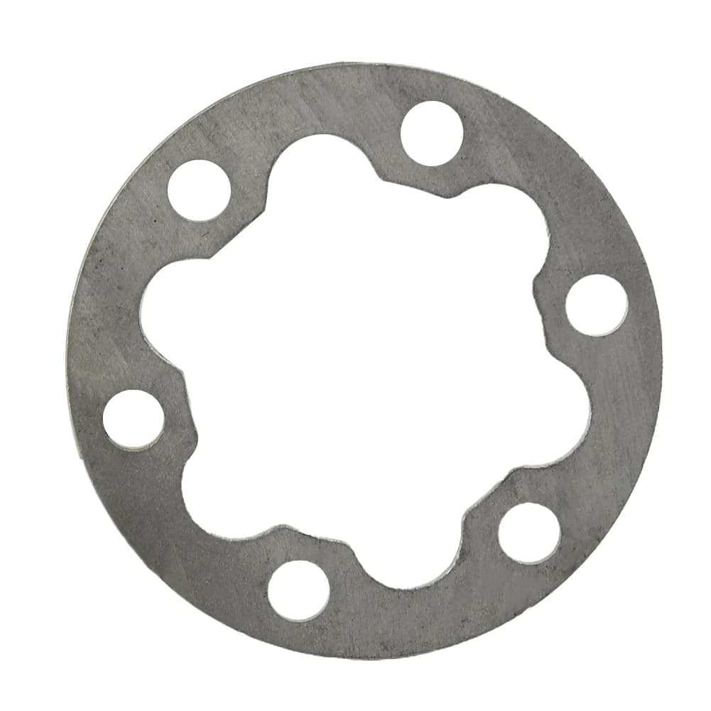 E-Bike Bici Scooter Elettrico Pastiglie Freno Guarnizione Distanziatore 6 Fori Disco Rondella Ruota 2/2.5/4/5mm di Spessore 44mm BCD Refit Parte