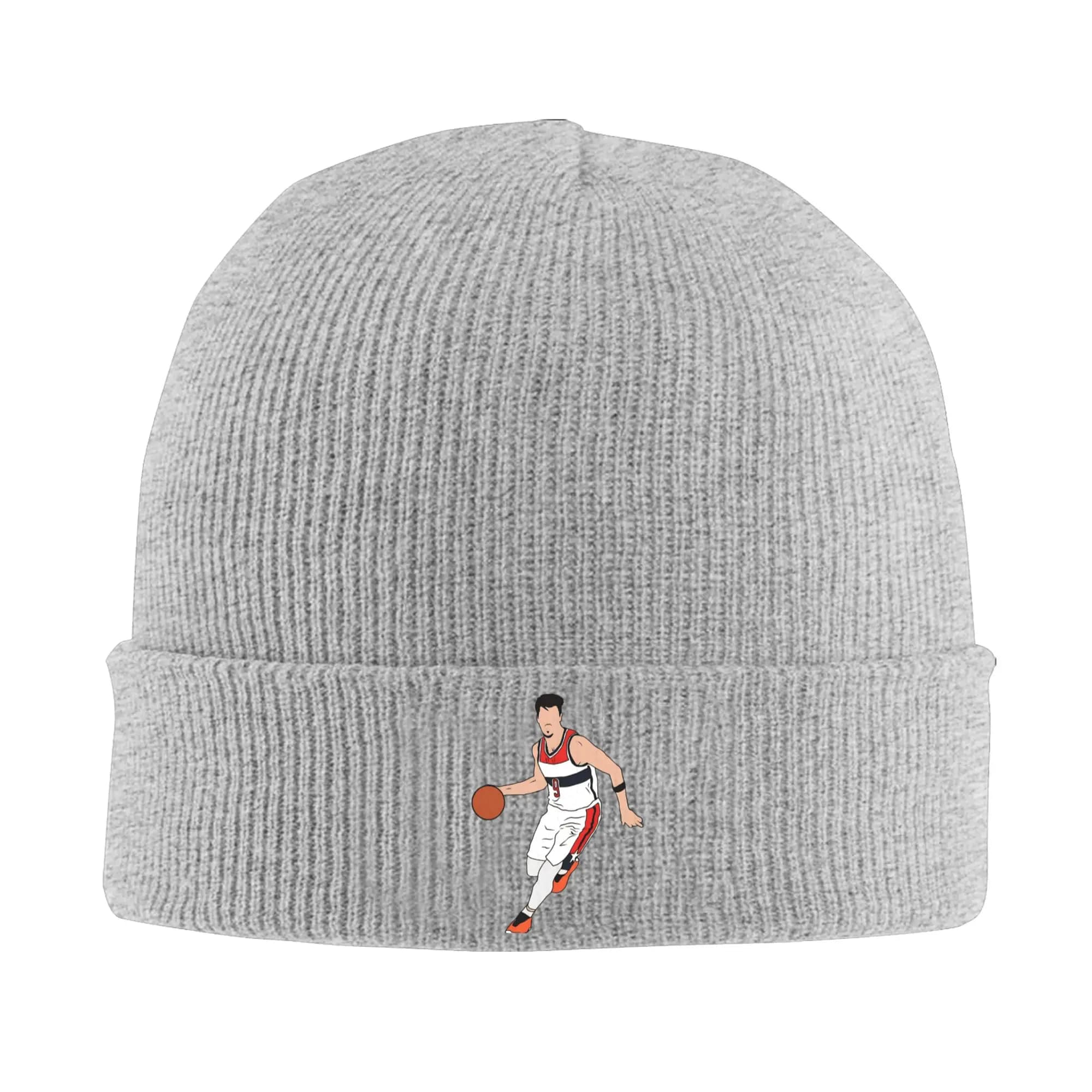 Deni Avdija Cappello lavorato a maglia con motivo Dribbling del giocatore di basket, berretto da donna e da uomo, cappello caldo in acrilico per autunno e inverno