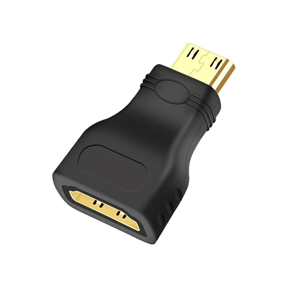 Converter MINI HDMI male to female compatible HDMI 1080 P 2K 4K for MINI PC HDTV HD Camera