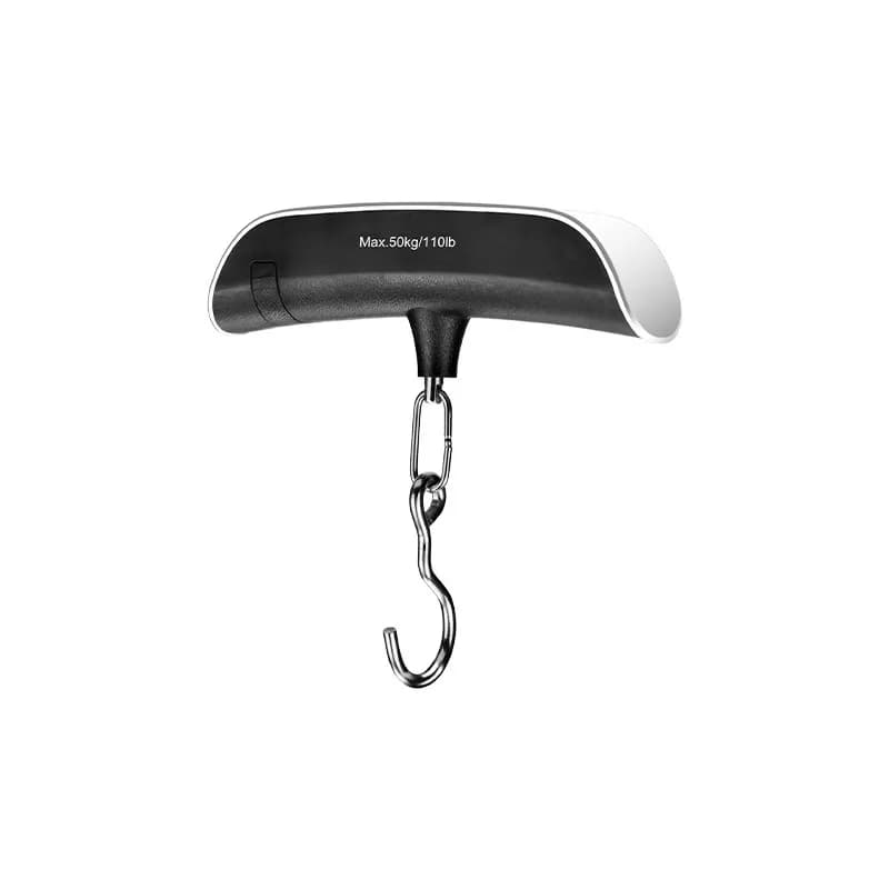 LCD Backlight Digital Luggage Scale, 50kg Handheld Electronic Weighing Scale with Hook and Strap