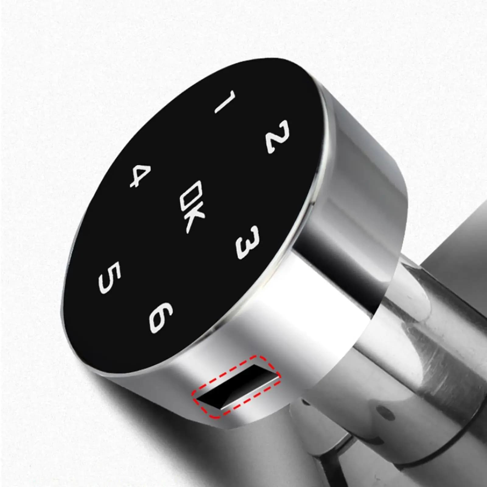 Serratura Intelligente per Cassetti con Schermo Touch, Chiusura Elettronica con Password per Armadietti