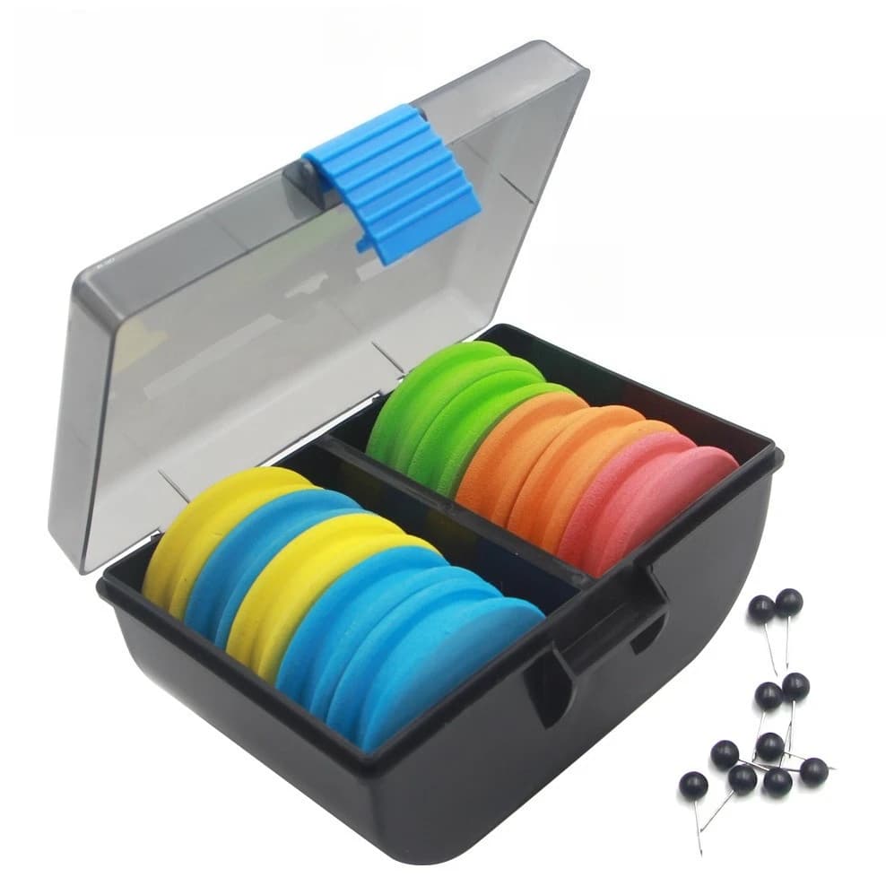 Spool Box, Winding Coil Board Box, Round Winding Board Spindle Fishing Gear Box for Organizing Line and Tackle Storage