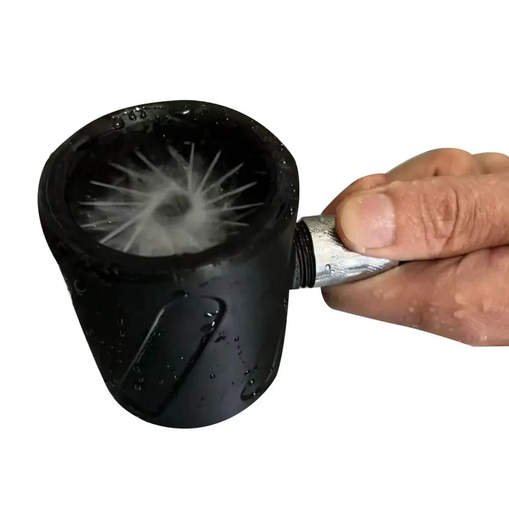 Doccetta Multifunzione per Uomo, ad Alta Pressione, con Ugello a Spirale per Pulizia Completa, Ideale anche per Zampe di Cani e Gatti, Accessorio da Bagno