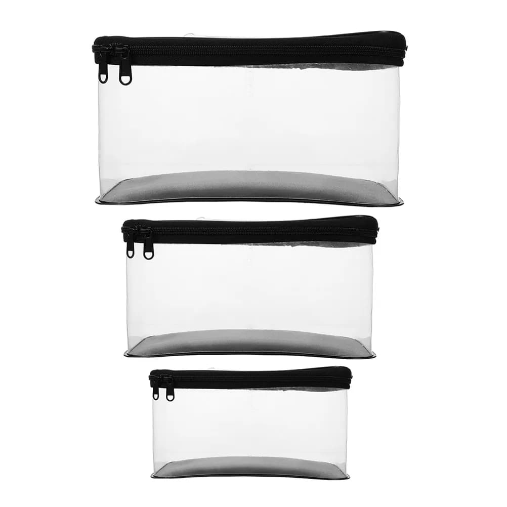 Set di 3 Scatole per Attrezzatura da Pesca, Organizzatore Trasparente in EVA per Ami, Esche, Accessori Terminali, Portatile e Compatto