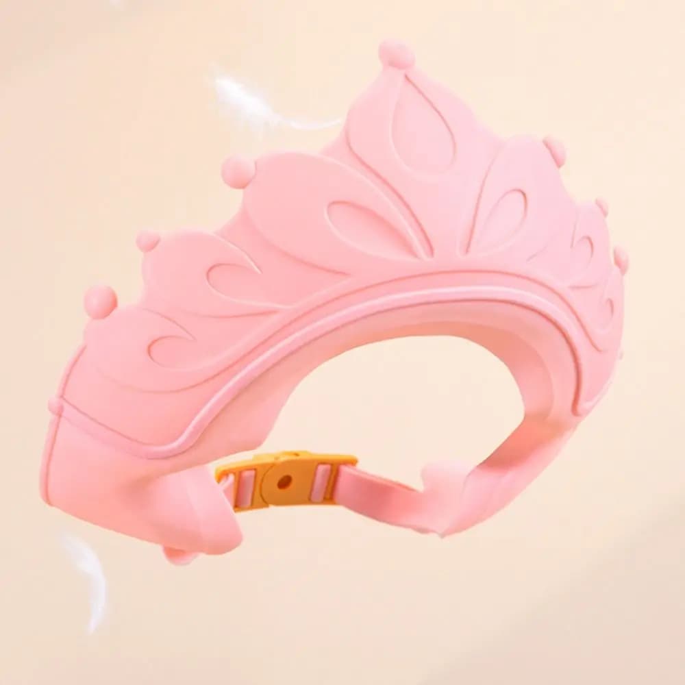 Cappello per lavare i capelli regolabile per protezione per le orecchie del neonato Cuffia per la doccia per bambini Sicura per bambini Shampoo Scudo Copri testa da bagno