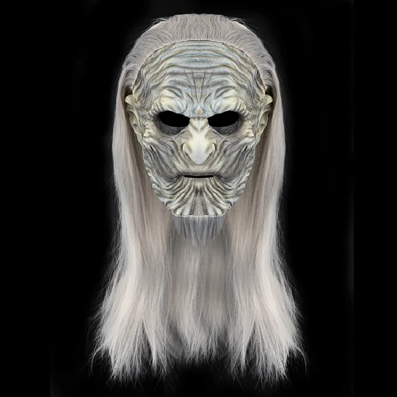 Halloween Latex Mask Horror Headpiece Game Of Thrones White Walkers Night King Ball Masks Haunted House Halloween Cosplay Props