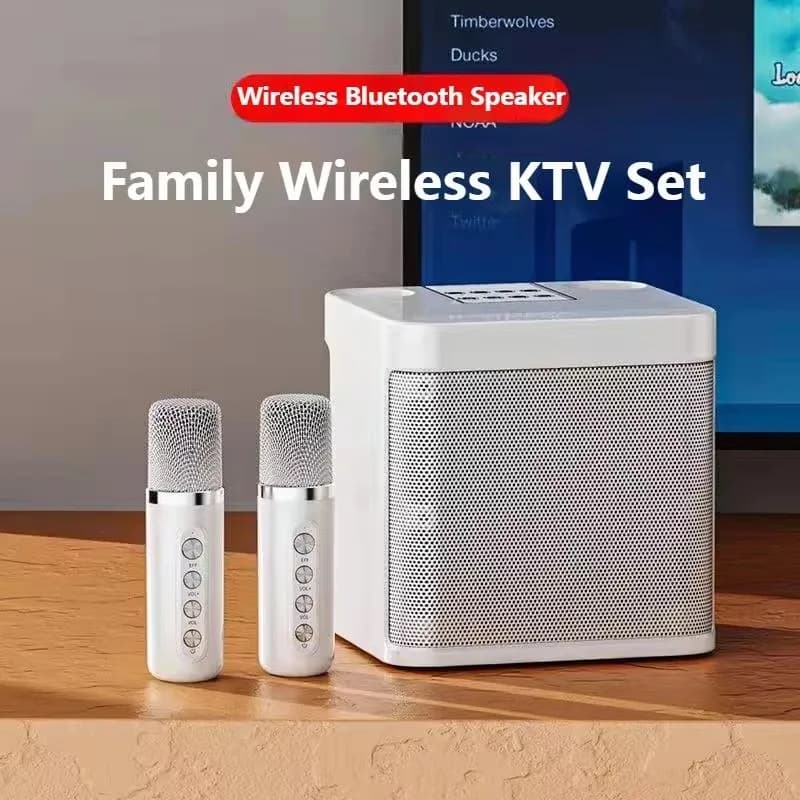 Altoparlante Bluetooth Portatile per Karaoke con Microfono, Cassa Audio Musicale Wireless
