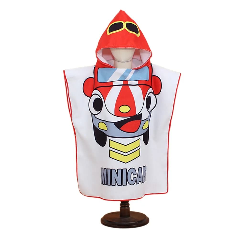 Nice absorbent bath towel, shower, hood design, poncho, bathrobe, cape cloak