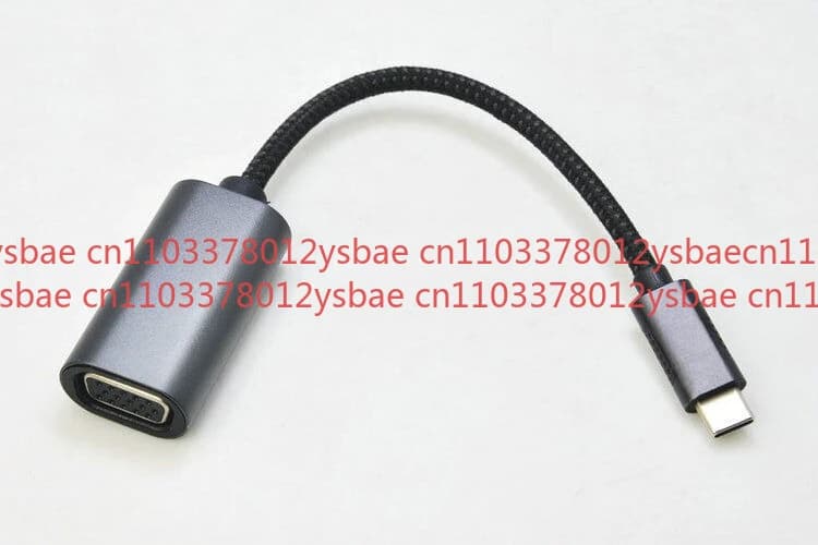 Uni USB-C to VGA Cable adapter For Thunderbolt3 MacBook projection