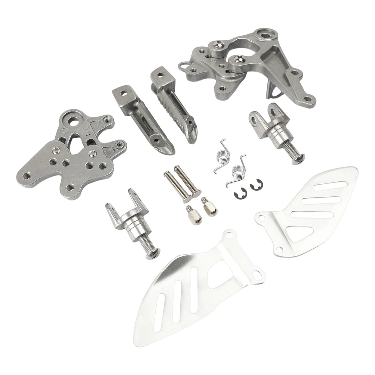 Motorcycle Front Footpegs Foot Pegs Footrest Pedals Bracket For Suzuki GSXR 1000 GSXR1000 GSX-R1000 2005 2006 2007 2008 K5 K6 K7