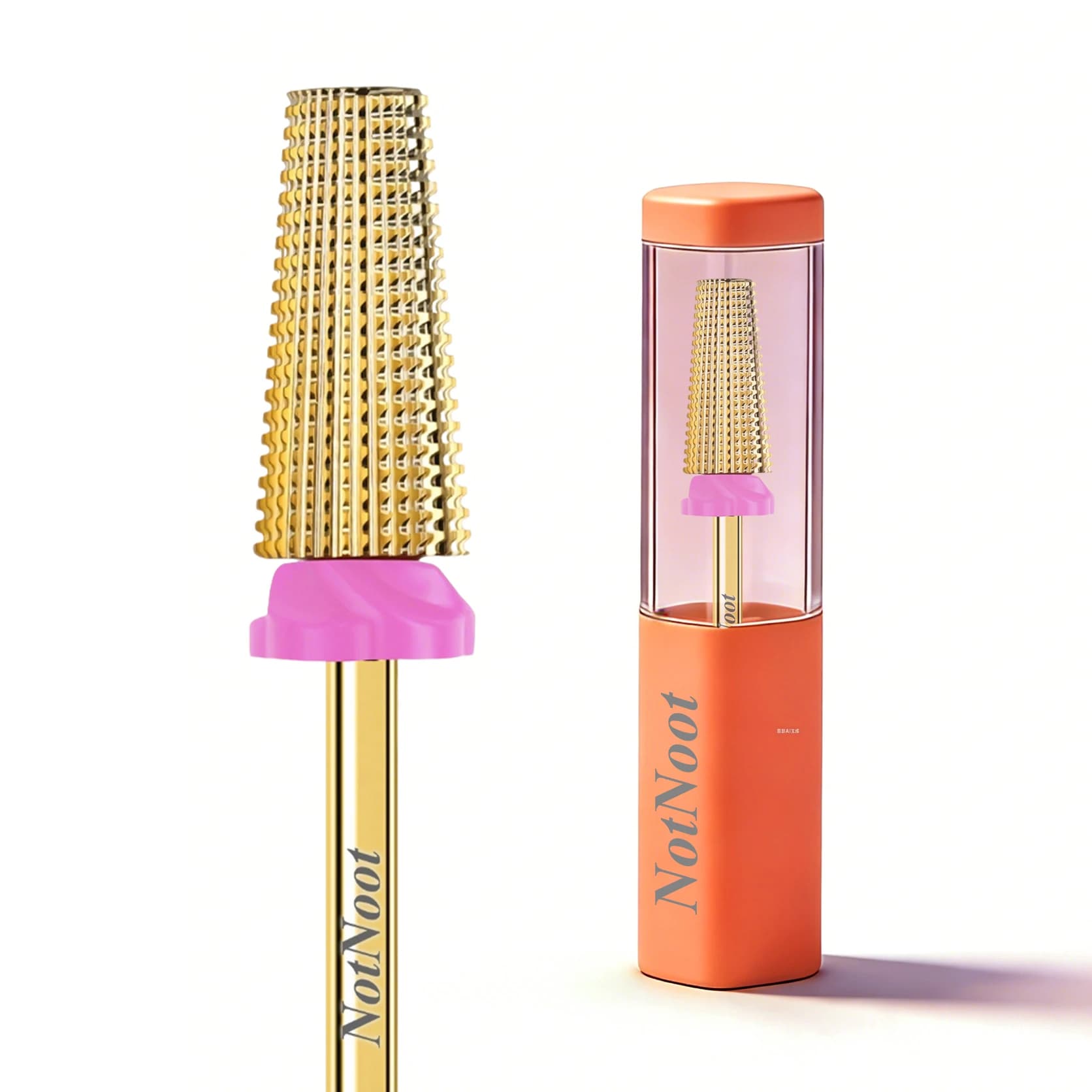 Fresa per Unghie, 5 in 1 in Carburo di Tungsteno, Attacco da 3/32" per Rimozione Rapida di Unghie Acriliche, Gel Duri e Cuticole