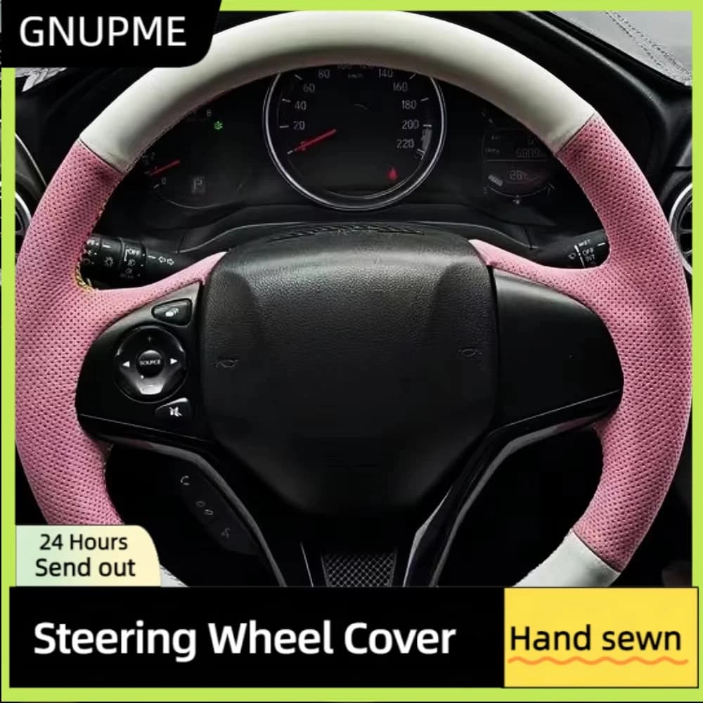 Custom Leather Car Cover for Honda Fit City Jazz 2014 2015 HRV HR-V 2016 Vezel 2015-2017 Car Accessories