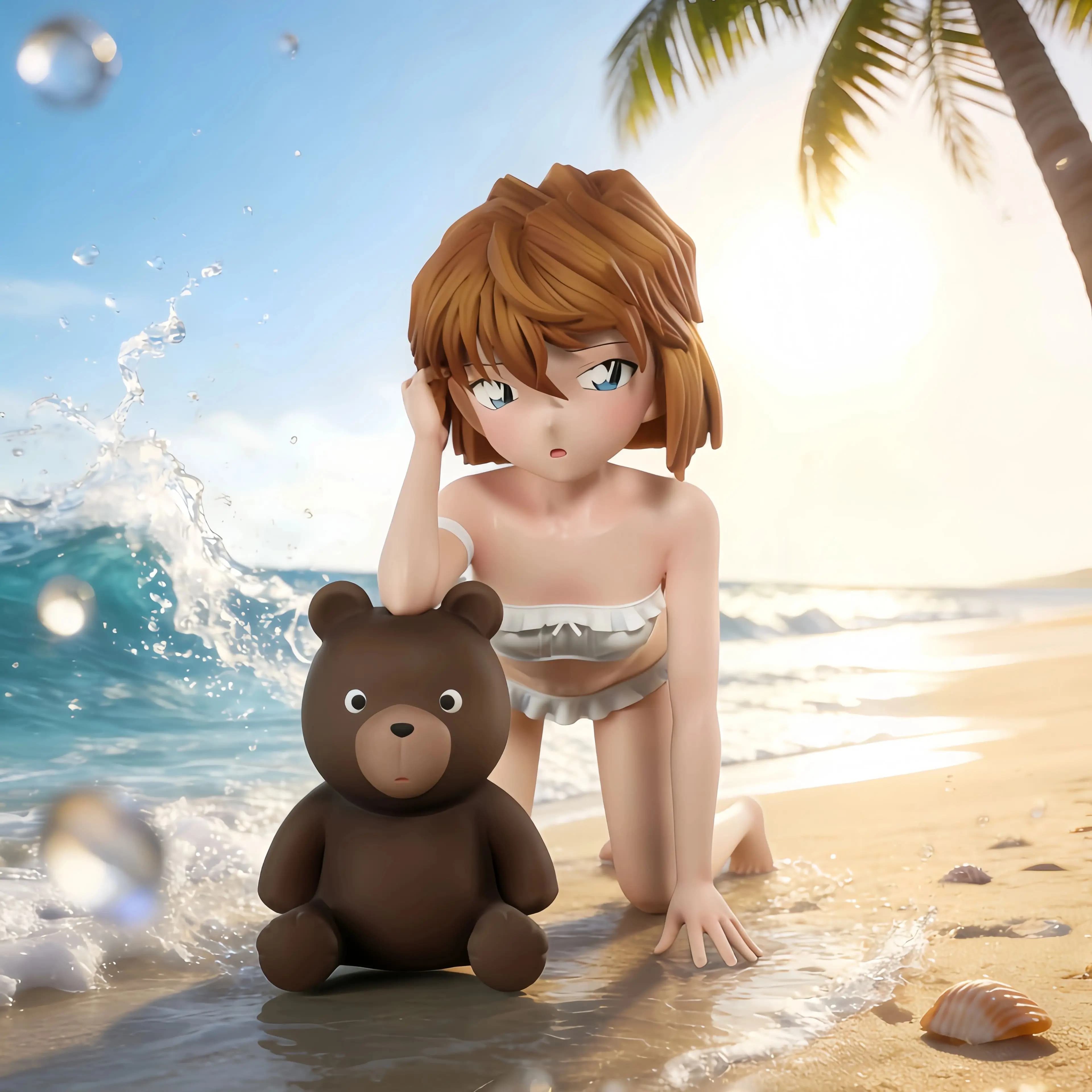 Modelli di personaggi anime di Ai Haibara, giocattoli di tendenza, statuette anime, decorazioni da tavolo e regali di compleanno
