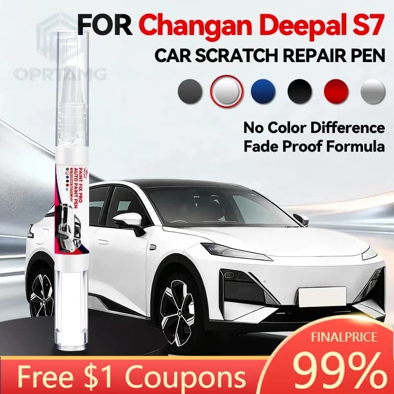Purpose Vehicle For Changan Deepal S7 Car Paint Repair Pen Touch Up Scratch Remover DIY Auto Accessories Polar White Red Star Bl