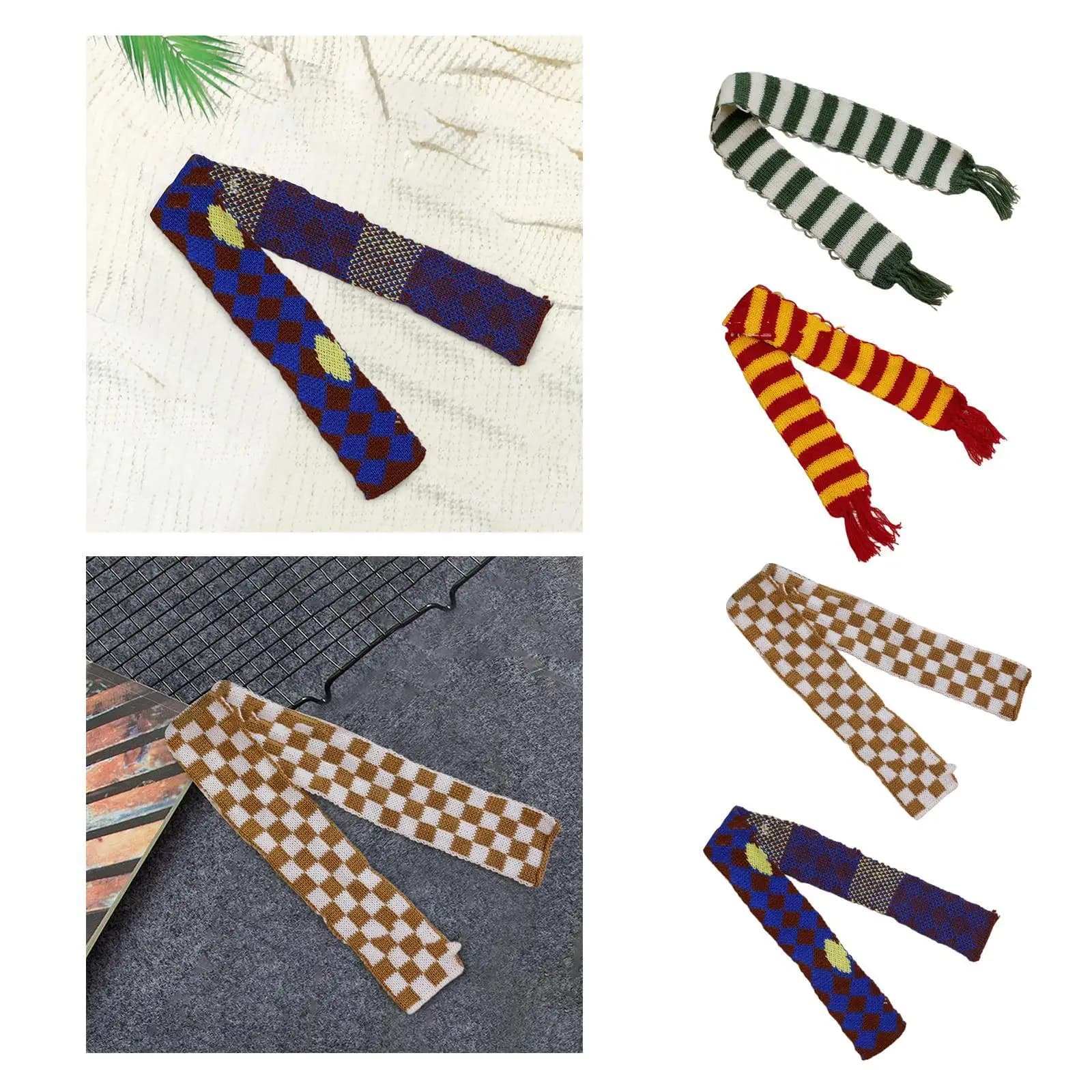 Elegante Sciarpa in Peluche per Bambole da 20 cm, Accessorio per Outfit, Vestiti in Miniatura per Casa delle Bambole per Bambini