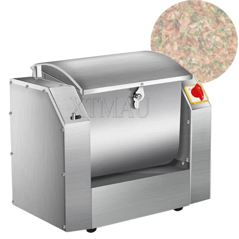 Impastatrici elettriche per farina 10KG Impastatrice per pasta in acciaio inossidabile per mescolare il pane 220V