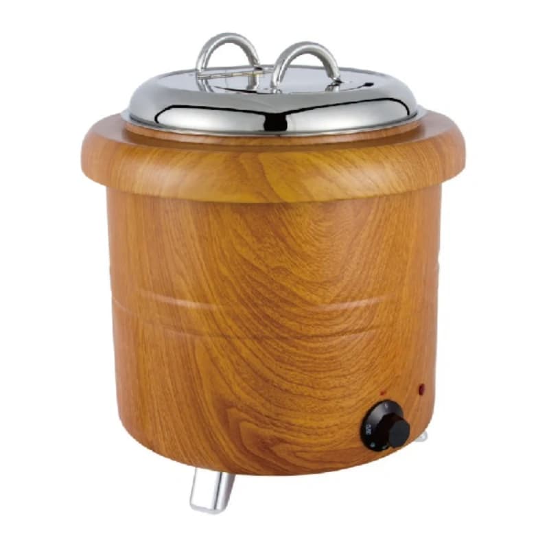 Supplies for commercial restaurants Catering Pot for soup Electric heaters 13 liters stainless steel adjustable soup kettle