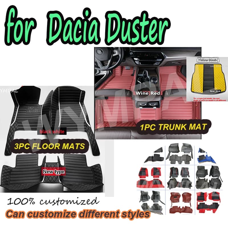 Luxury Car Rugs Russia for Dacia Duster Renault Duster HM 2021~2022