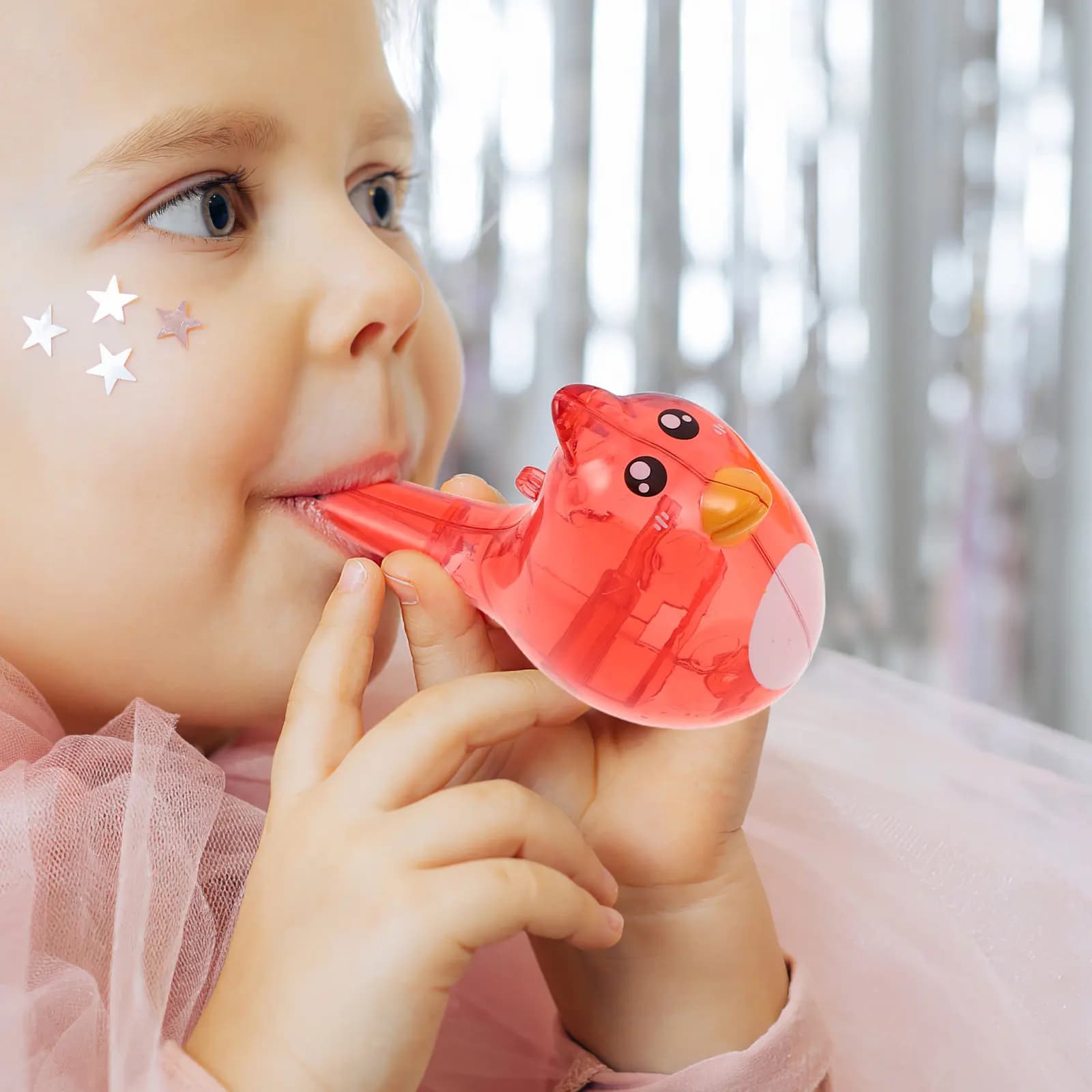 Set di 3 Fischietti d'Acqua per Bambini, Strumento Musicale per il Bagnetto, Divertimento e Sviluppo Musicale, Regalo per Feste