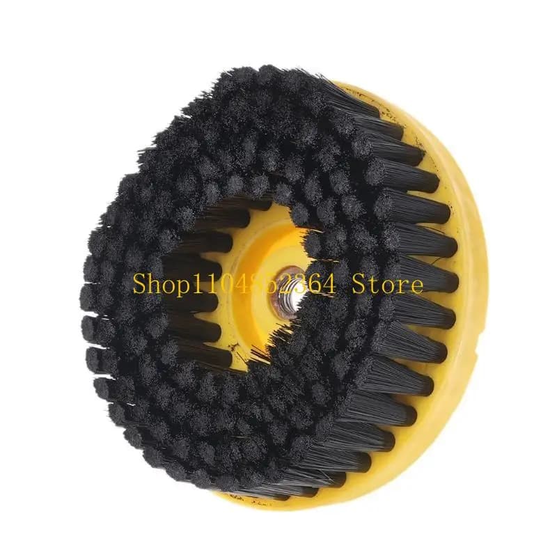 652F Dia 150mm Trapano nero Power Scrub Pulisci mobili in pelle plastica legno