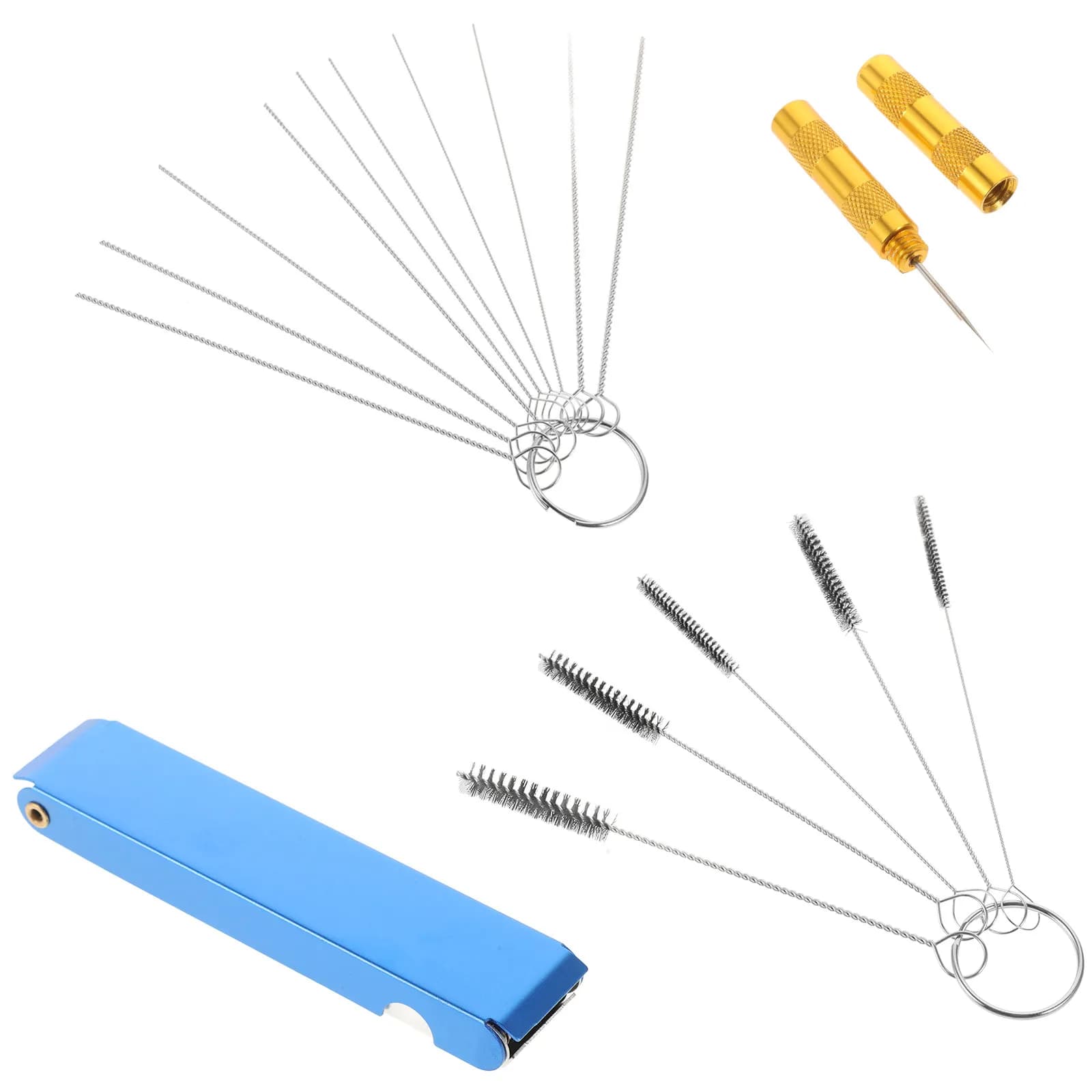 Sprayer Cleaning Brush Cylinder Heads Kit Air-brush Cleaner Airbrush Detachable Handle