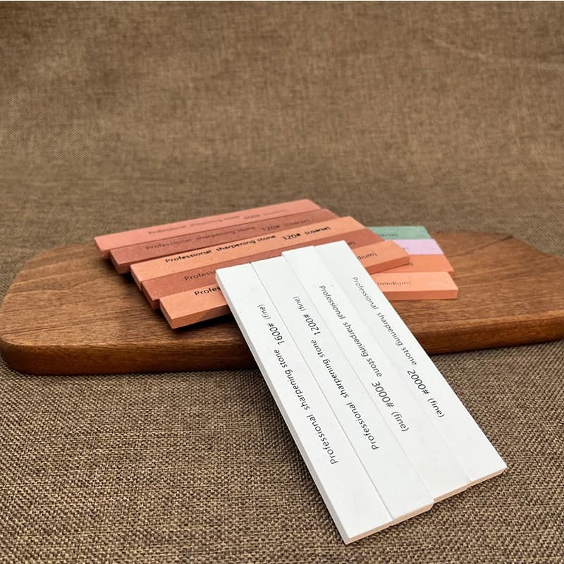 Affilatore per coltelli da cucina, pietra per affilare lucidata di ricambio, accessorio per sistema di affilatura
