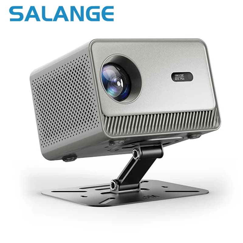 Salange Mini Projector Stand Large Base Holds up to 5KG 1/4" Screw Desktop Wall Ceiling Mount Suit for Most Projectors/Cameras
