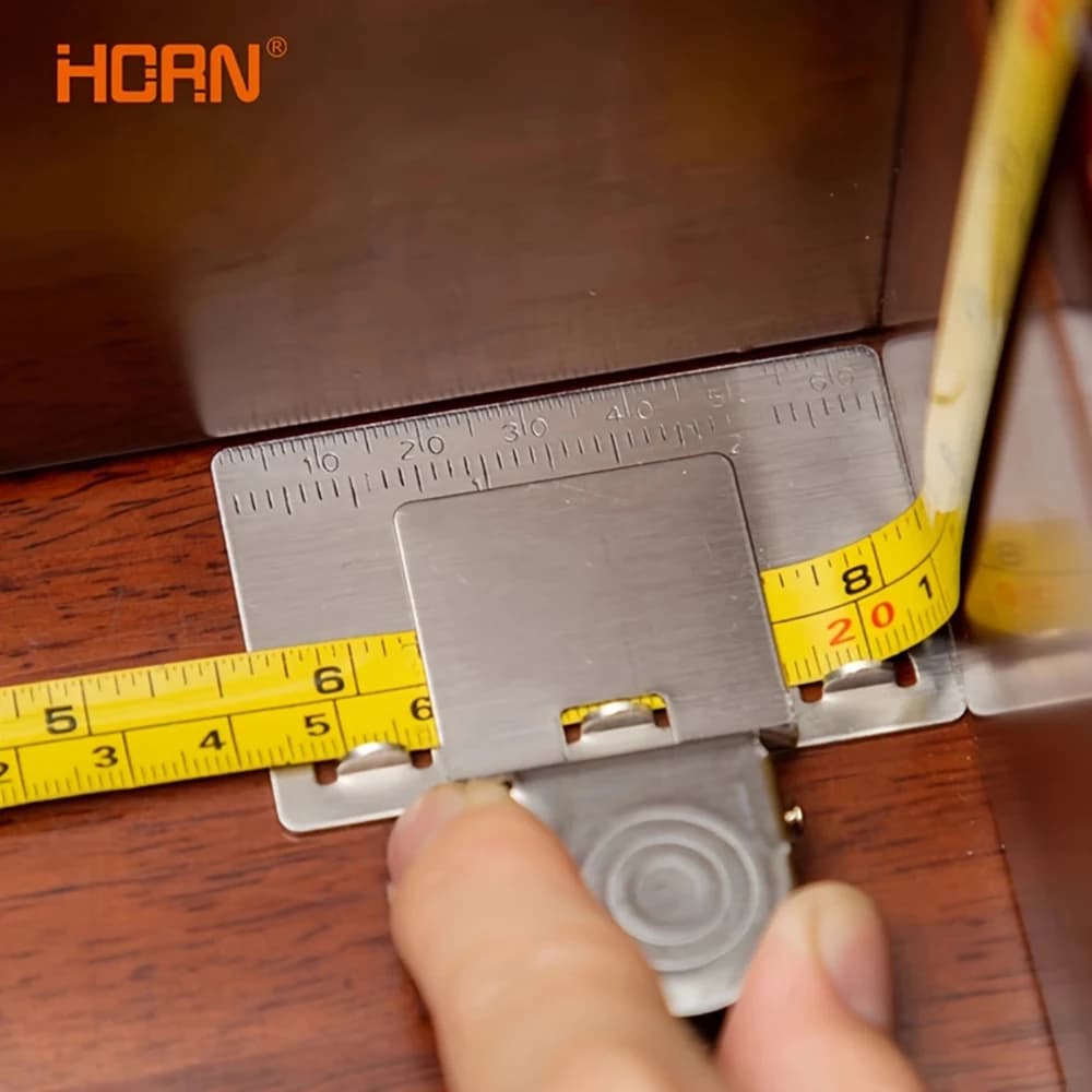 Metal Measuring Tape Clip Holder Precise And Clear Measuring Tool Woodworking Positioning Accessories Wood Measure Locate Tools
