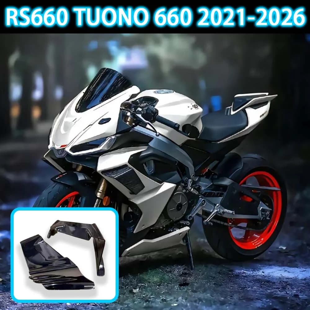 Motorcycle Accessories Winglet Aerodynamic Wing Kit Spoiler For Aprilia RS660 RS 660 2021-2026