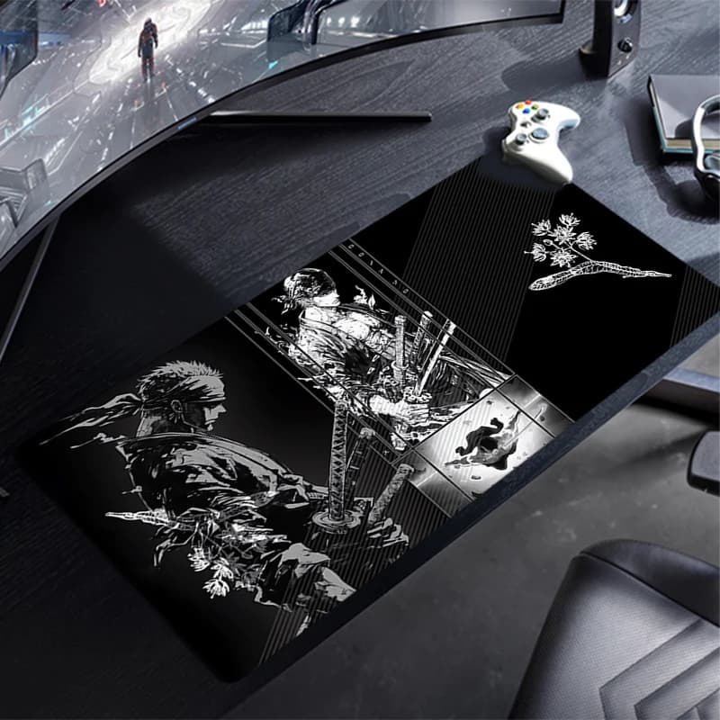 90x40cm Mouse Pad One Piece Anime Gamer Large Computer Notebook Pc Mousepad Carpet Gaming Accessories Keyboard Desk Mat