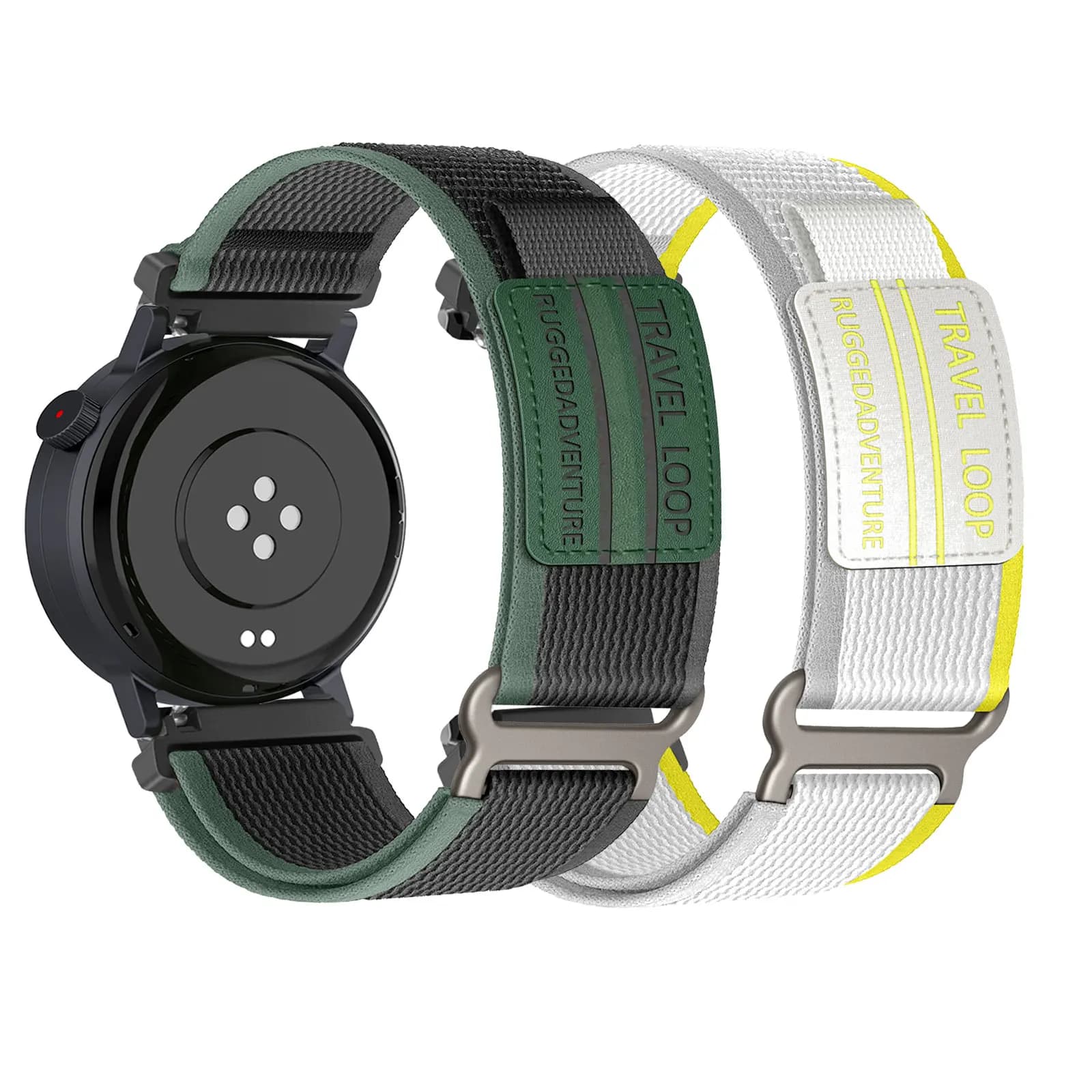 2 cinturini in nylon con velcro per cinturino CMF by Nothing Watch 3 Pro/Pro 2 per uomo e donna