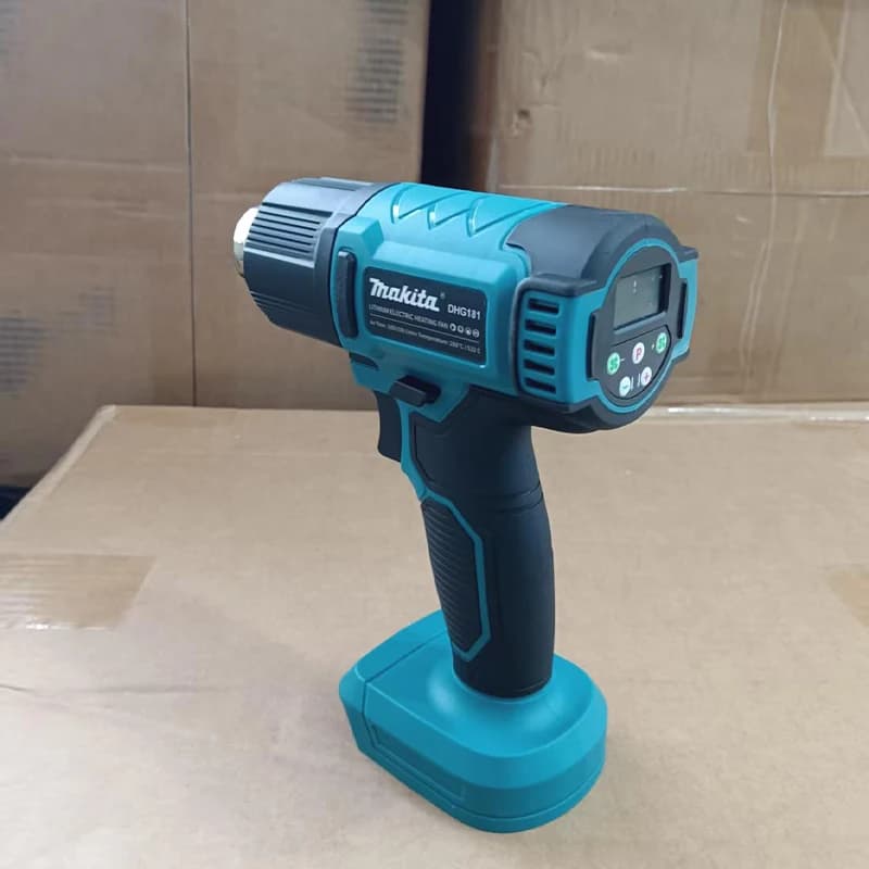Makita DHG181Cordless Heat Gun Rechargeable 18V LXT Lithium High Power Welding Thermal Blower Shrink Wrapping Tools Hot Air Gun