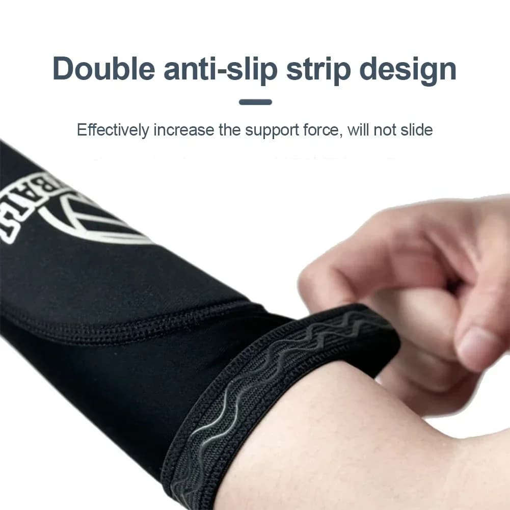 1 paio di polsini da braccio da donna, compressione traspirante, basket, pallavolo, scaldamuscoli elastici e traspiranti, maniche protettive