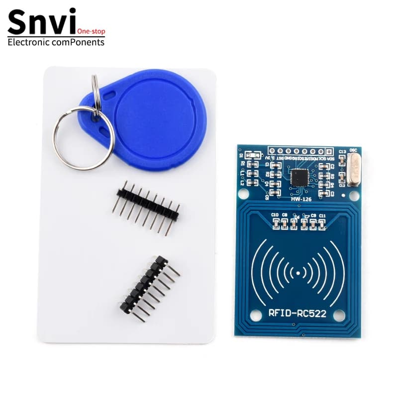 RFID Module Snvi RC522 Kit 13,56 Mhz 6 cm tagged SPI Write and read about Arduino