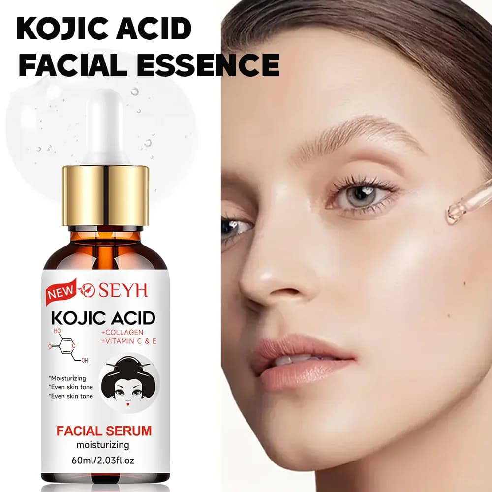 SEYHZE Siero viso alla curcumina - 1 pezzo Essenza per la cura della pelle giorno e notte con collagene al retinolo Acido ialuronico Niacinamide schiarente